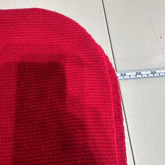 Gap Women’s Red‎ Thermal Waffle Knit Sweater Top Size Medium - Picture 9 of 9